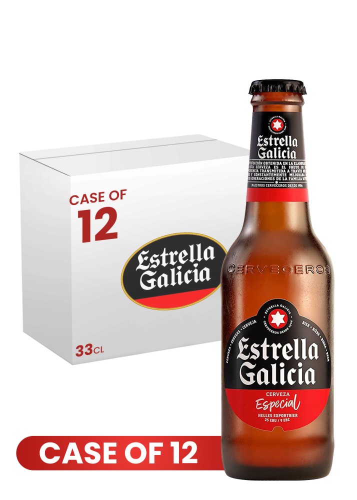 Estrella Galicia Bottle 33Cl X 12 Case