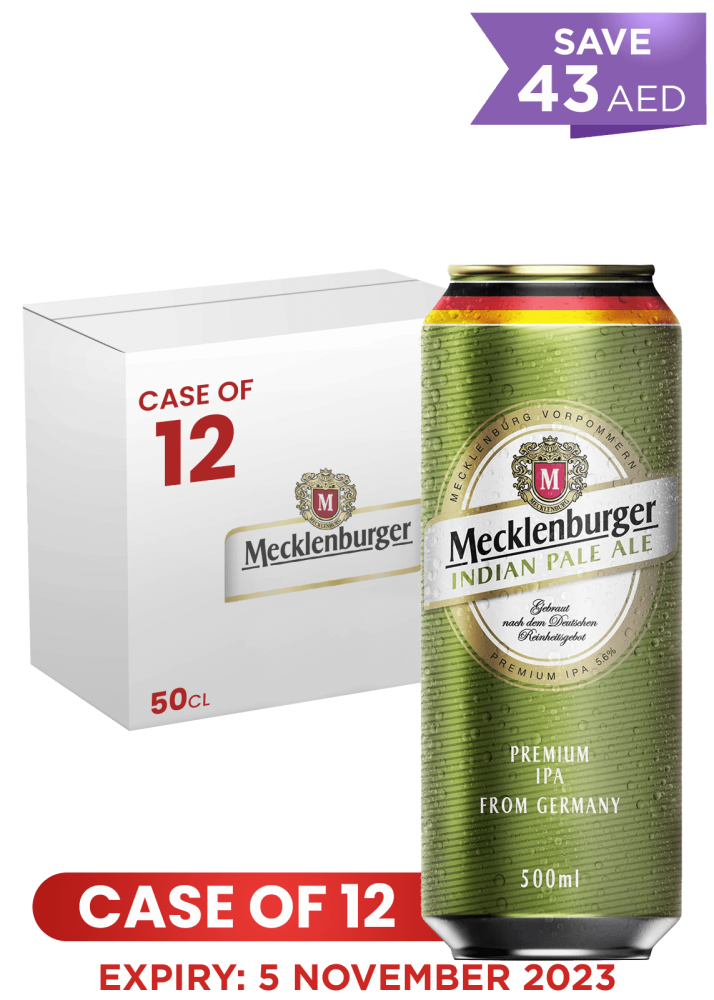 Mecklenburger IPA Can 50Cl X 12 Case