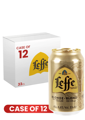 Leffe Blonde Can 33Cl X 12 Case