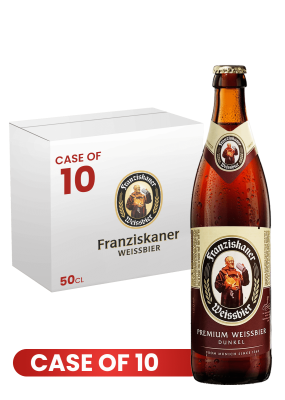 Franziskaner Weissbier Dunkel Btl 50 Cl X 10 Case