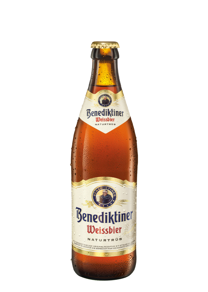Benediktiner Weissbier Naturtrub Bottle 50cl