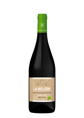 La Beliere Organic Wine Pays D'oc Red 75 Cl