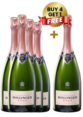 Bollinger Rose Nv 75Cl Buy 4 Get 1 Free