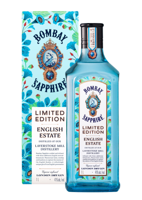 Bombay Sapphire English Estate Limited Edition Gin 1L