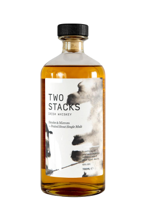 Two Stacks Irish Whiskey Smoke & Mirrors Peated Stout 70Cl