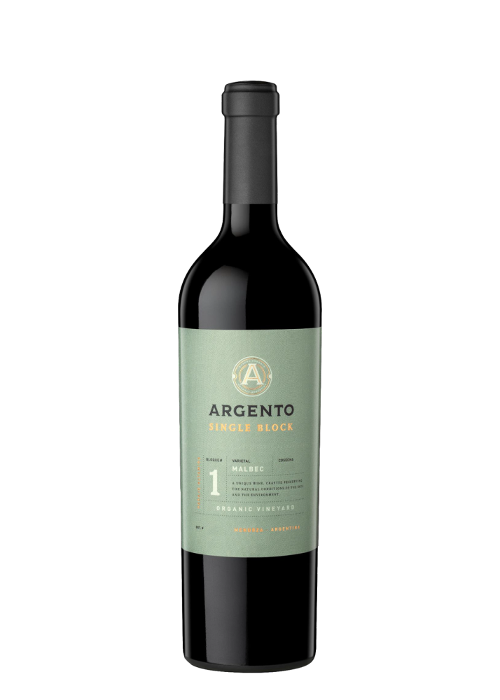 Argento Single Block Bloque #1 Malbec Organic Vineyard 75Cl