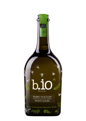 B.Io Bpuntoio Terre Siciliane Igp Pinot Grigio Bio 75Cl