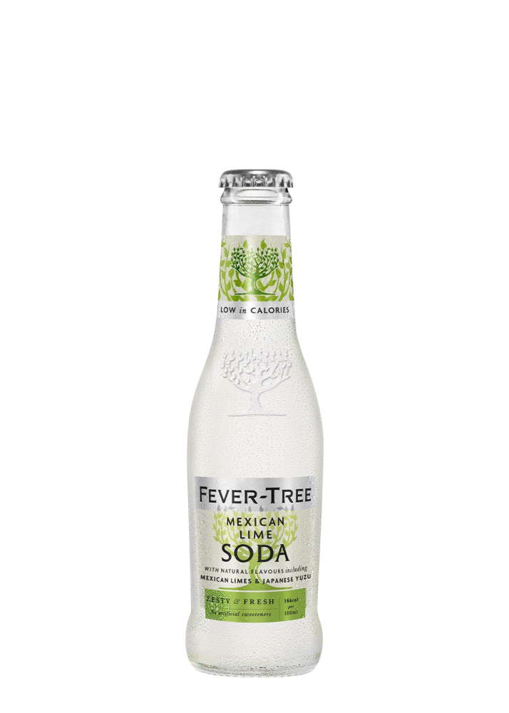 Fever Tree Mexican Lime Soda & Japanese Yuzu 20Cl