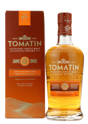 Tomatin 16YO Moscatel Wine Finish Single Malt Whisky 70cl