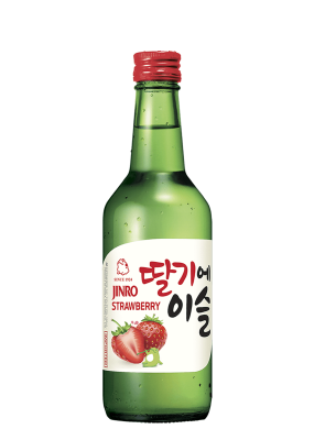 Jinro Strawberry Soju 36 Cl