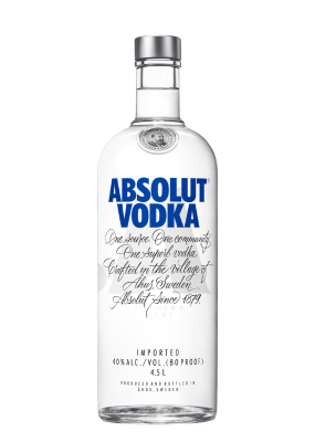 Absolut Vodka 4.5 Ltr