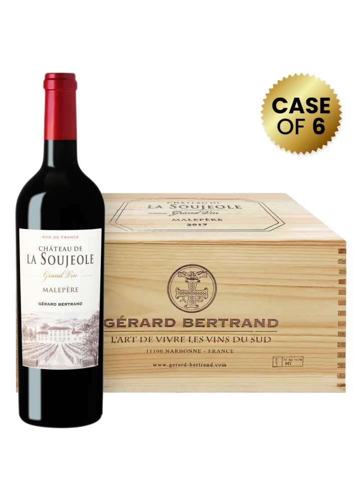 Gerard Bertrand Chateau La Soujeole Malepere Grand Vin 75Cl X 6