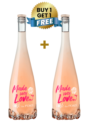 Gerard Bertrand Cote Des Roses Made With Love Languedoc Rose 75cl (Buy 1 Get 1 Free)