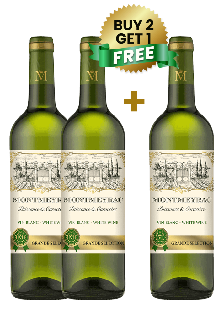 Montmeyrac White Wine 75Cl (Buy 2 Get 1 Free)