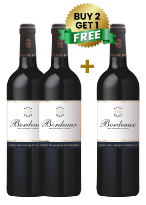 Baron Philippe De Rothschild Bordeaux Rouge 75Cl (Buy 2 Get 1 Free)