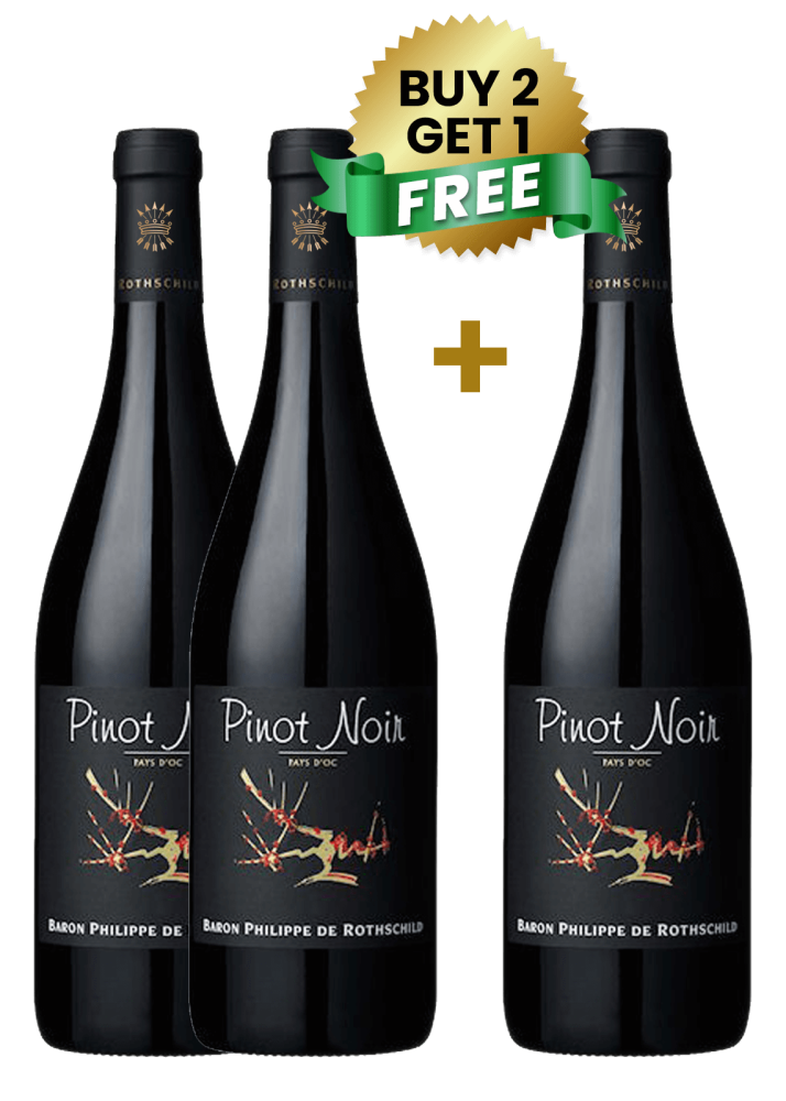 Baron Philippe De Rothschild Pinot Noir 75Cl (Buy 2 Get 1 Free)