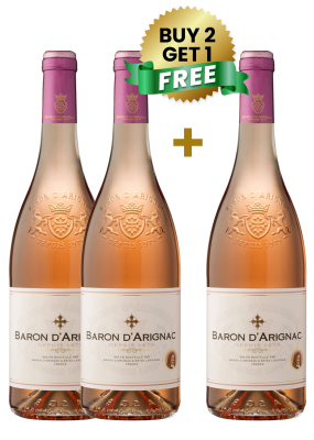 Baron D'Arignac Rose Wine 75Cl Buy 2 Get 1 Free