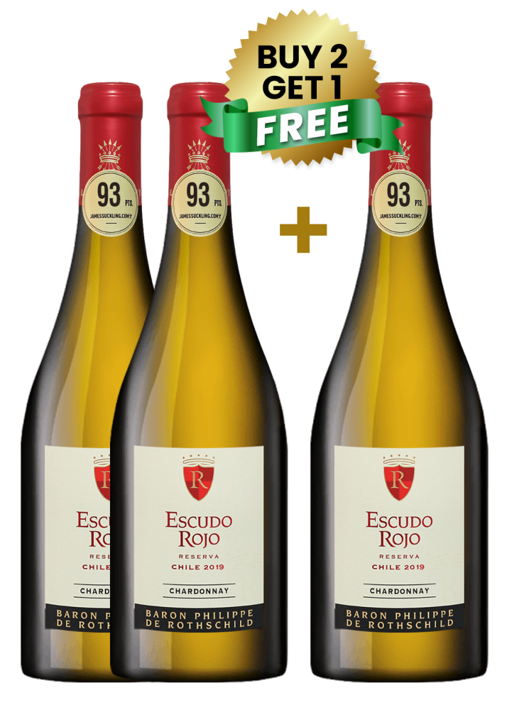 Escudo Rojo Reserva Chardonnay 75Cl (Buy 2 Get 1 Free)