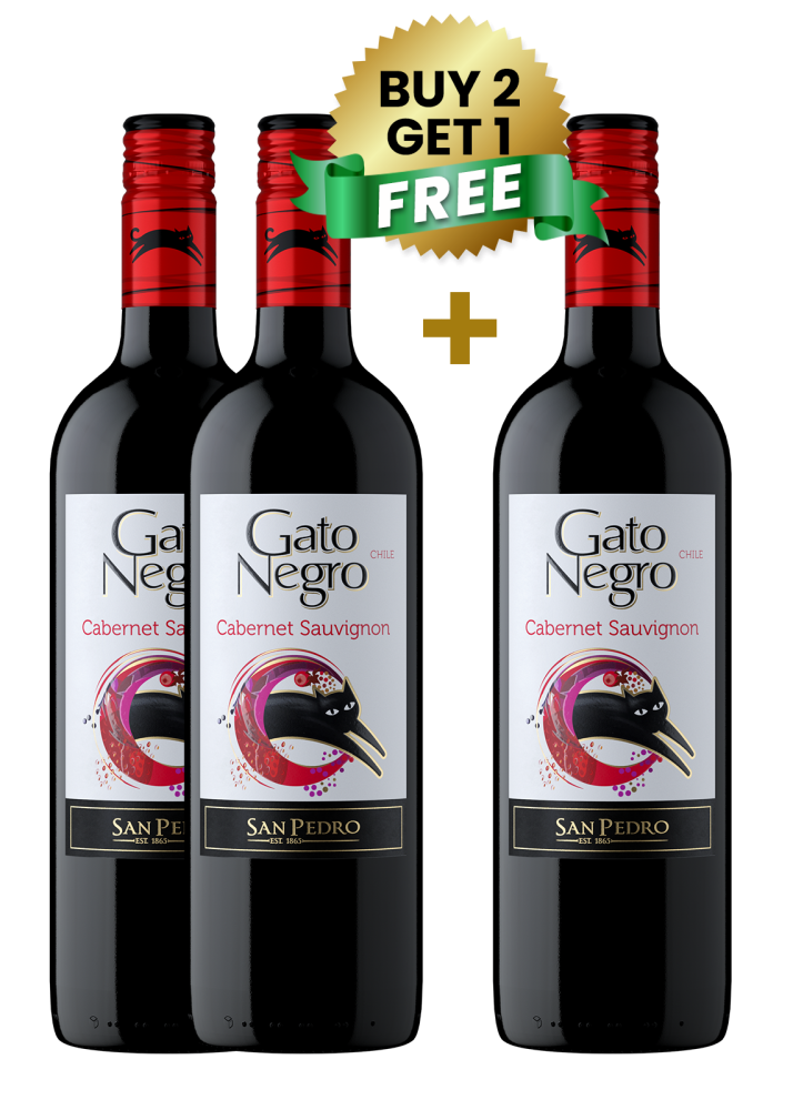 Gato Negro Cabernet Sauvignon 75Cl (Buy 2 Get 1 Free)